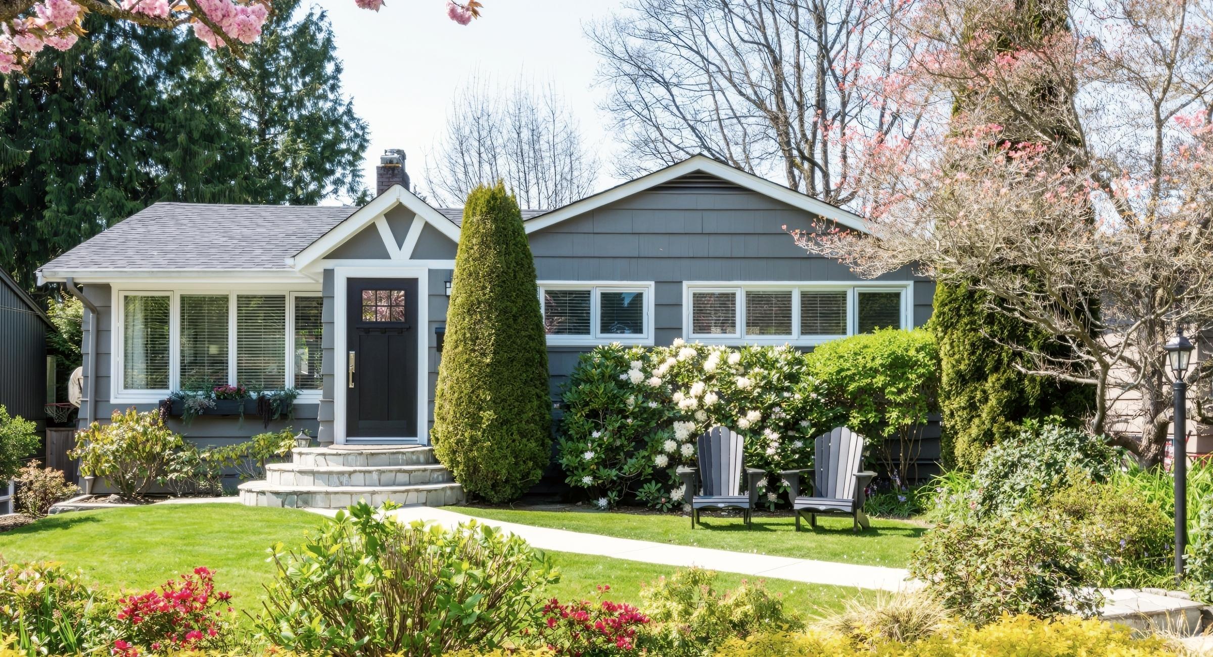 Front exterior of a Johnson County home